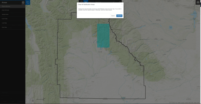 Geolocation Public Notification_Clear All