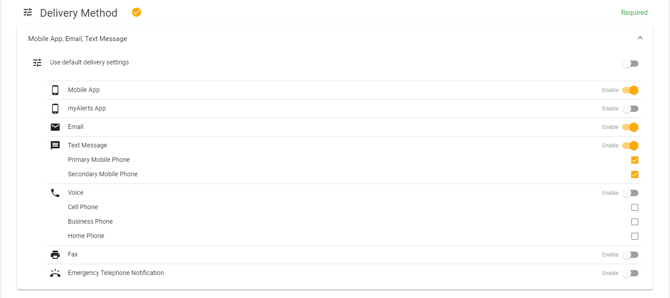 Geolocation Public Notification_Delivery Method