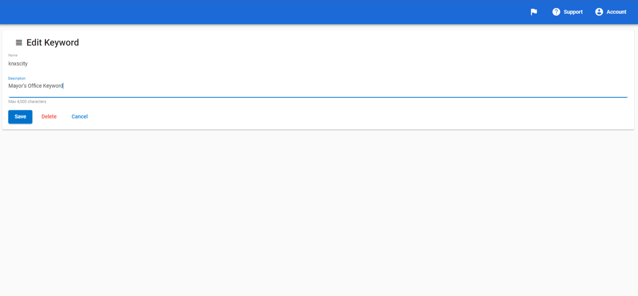 How to Manage Keywords