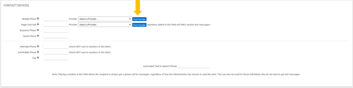 Manage Contacts_Find Provider