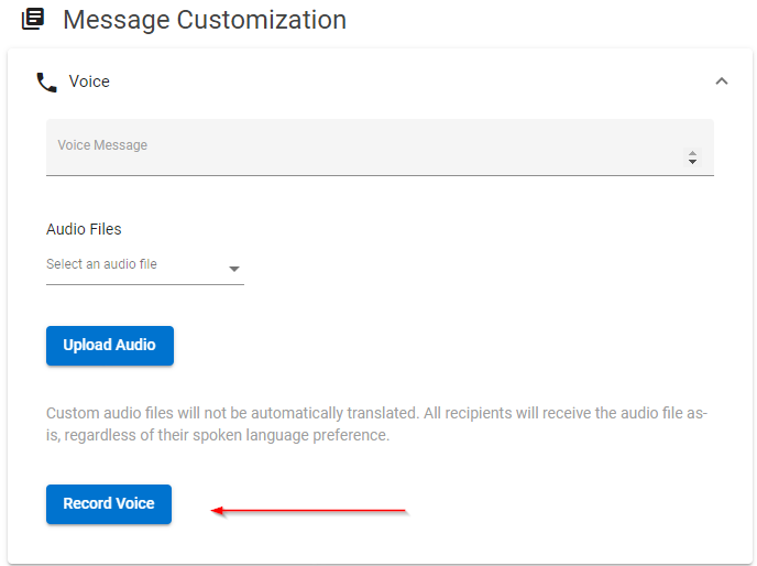 How To Record An Audio Message From The Send Alert Form how-to-record-an-audio-message-from-the-send-alert-form