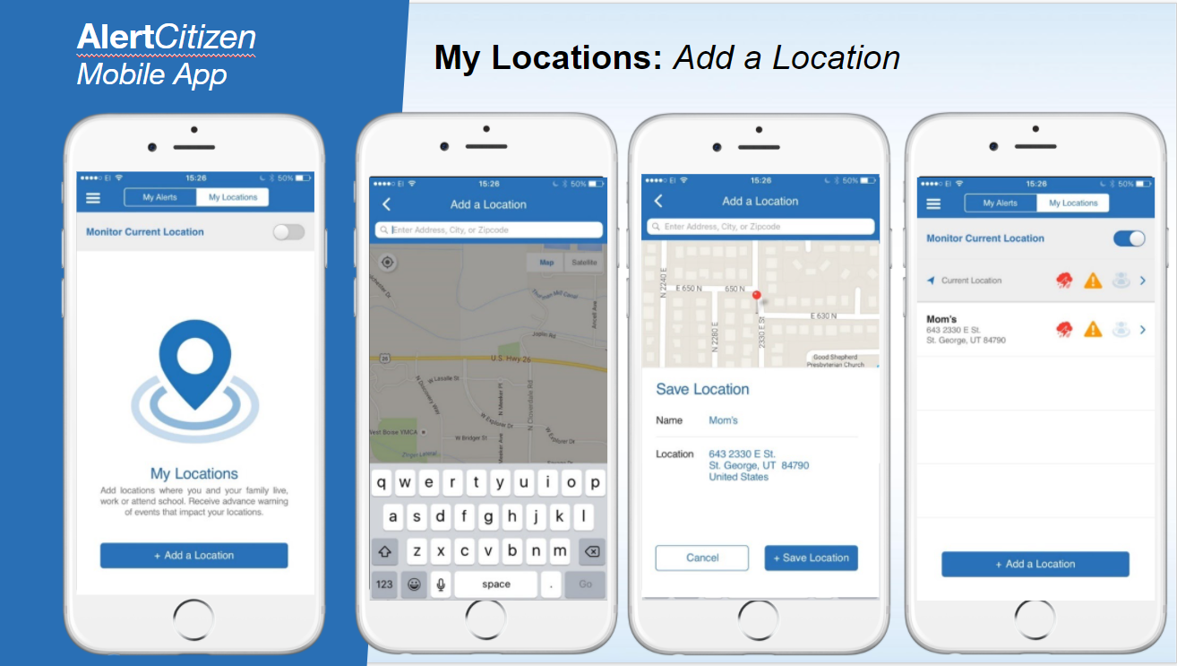 MyLocation - Add a Location